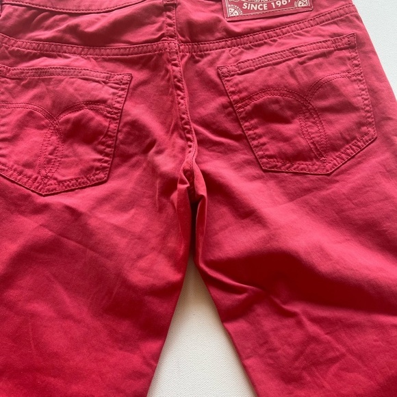 NWT Fiorucci Pink Skinny Jeans 25/39 26" Inseam🇮🇹🇮🇹 (D4) - Picture 11 of 13